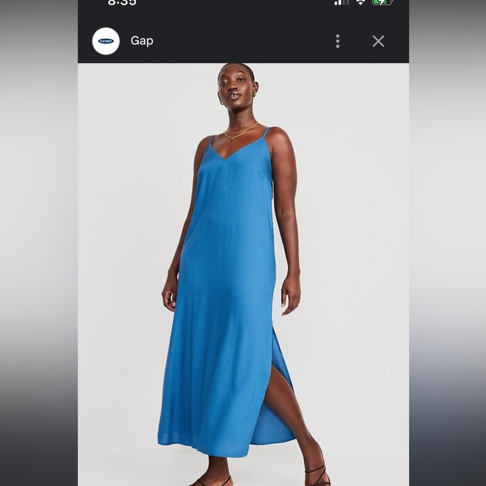 🫐🫐NWT SLIP DRESS - Picture 2 of 5